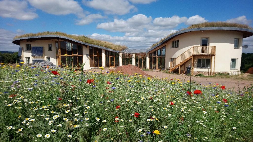 Earth dwellings: cob houses built in Devon