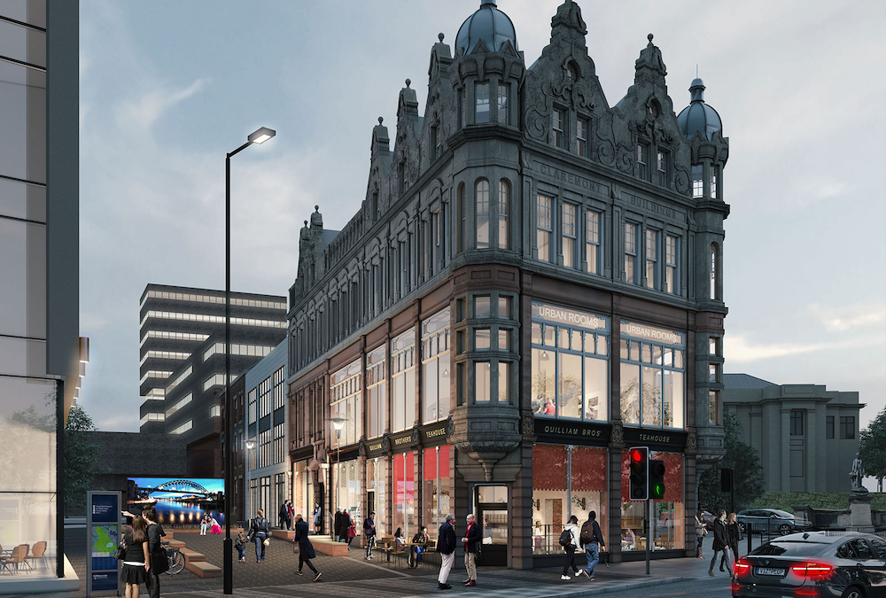 The Farrell Centre, Newcastle, named after Sir Terry Farrell, architect